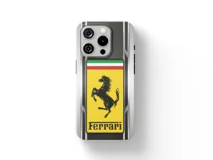 Ferrari Custodia Silicone Smartphone Design Elegante